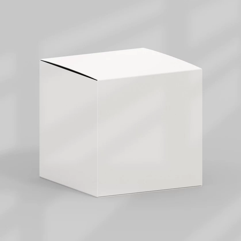 质感翻盖纸盒快递打包盒飞机盒vi展示效果智能贴图样机PSD素材【011】